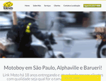 Tablet Screenshot of linkmoto.com.br